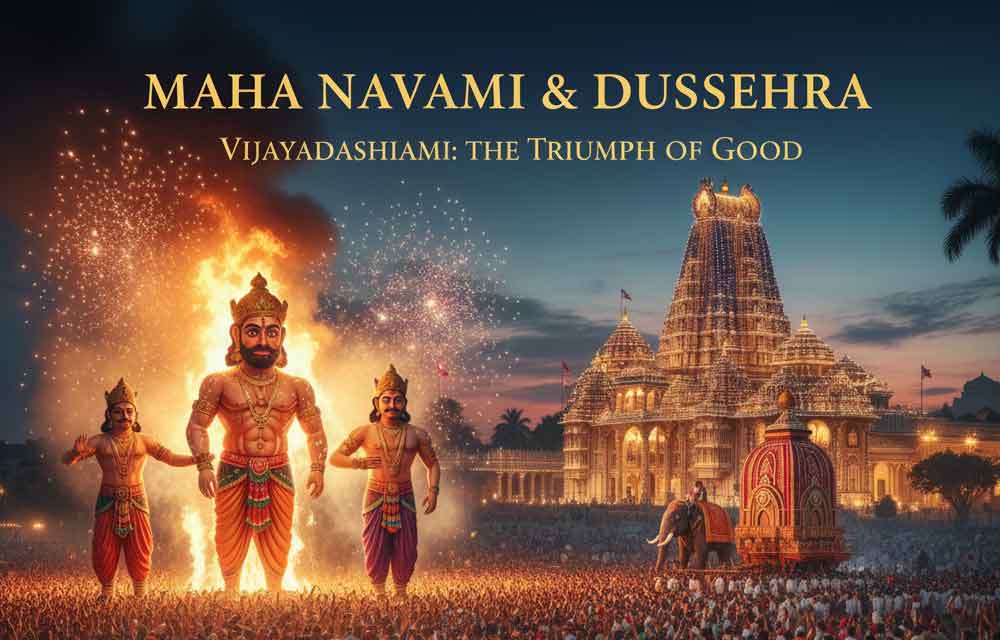 Maha Navami and Dussehra 2025