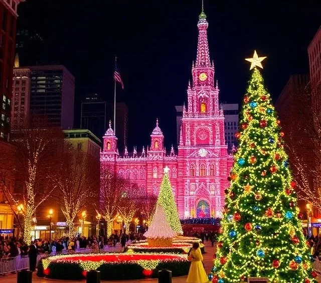 Top 10 Christmas Celebrations & Events in the USA 2025