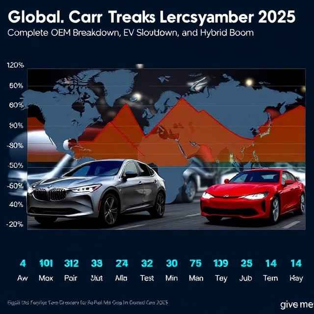 Global Car Sales November 2025: Complete OEM Breakdown, EV Slowdown, and Hybrid Boom - worlg report press