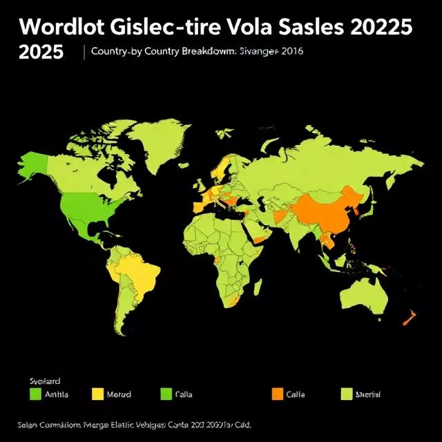 Worldwide Electric Vehicle Sales 2025–2026: Country-by-Country Breakdown