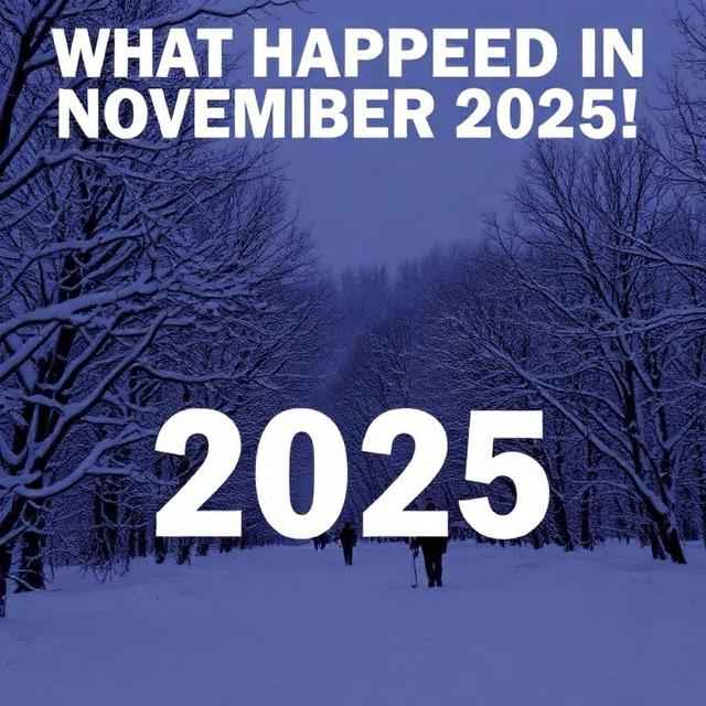 What Happened in November 2025
