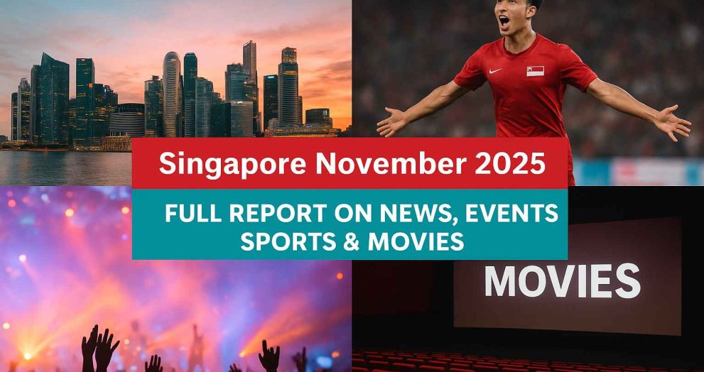 Singapore November 2025: Full Report on News, Events, Sports & Movies
