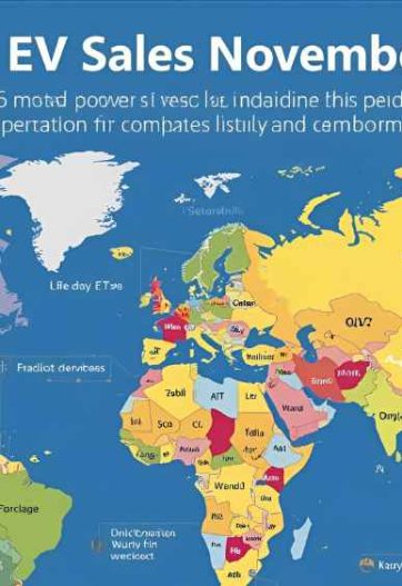 Worldwide EV Sales November 2025 - world report press