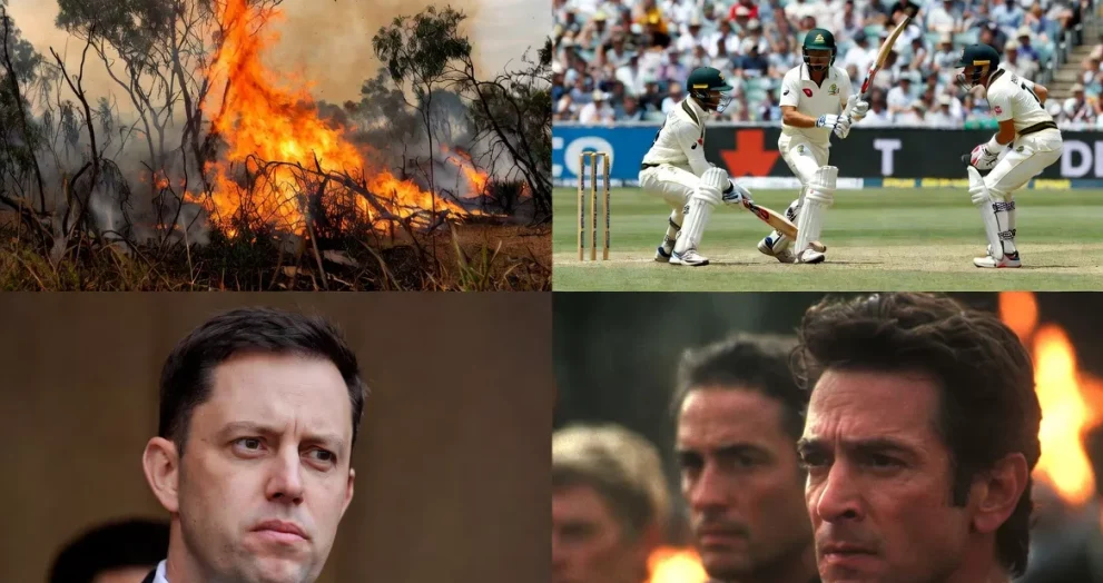Australia’s Week in Review: Bushfires, Ashes Domination, Political Scandals and Summer Blockbusters