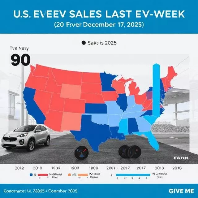 US EV Sales Last Week (December 15–21, 2025): Complete Breakdown