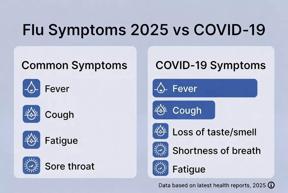 Flu vs covid 19