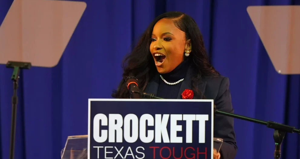 Jasmine Crockett Enters as Colin Allred Withdraws