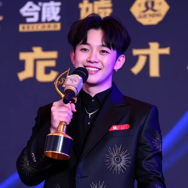 Jin Triumphs in Record Fan Poll, Wins Upbit Most Popular Artist at Golden