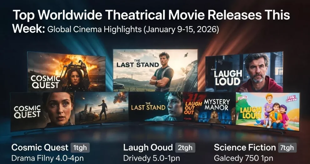 Top Worldwide Theatrical Movie Releases This Week: Global Cinema