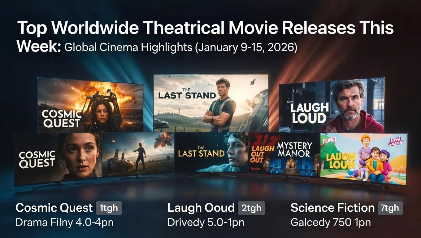 Top Worldwide Theatrical Movie Releases This Week: Global Cinema