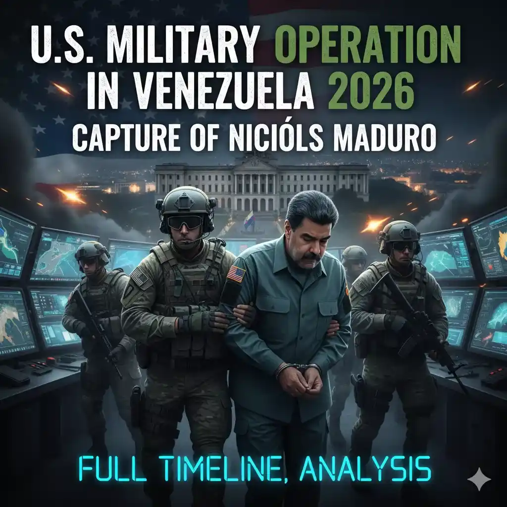 U.S. Military Operation in Venezuela 2026: Capture of Nicolás Maduro – Full Timeline, Analysis