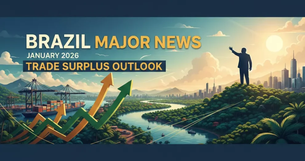 Brazil Major News January 2026: Trade Surplus Outlook, Lula’s