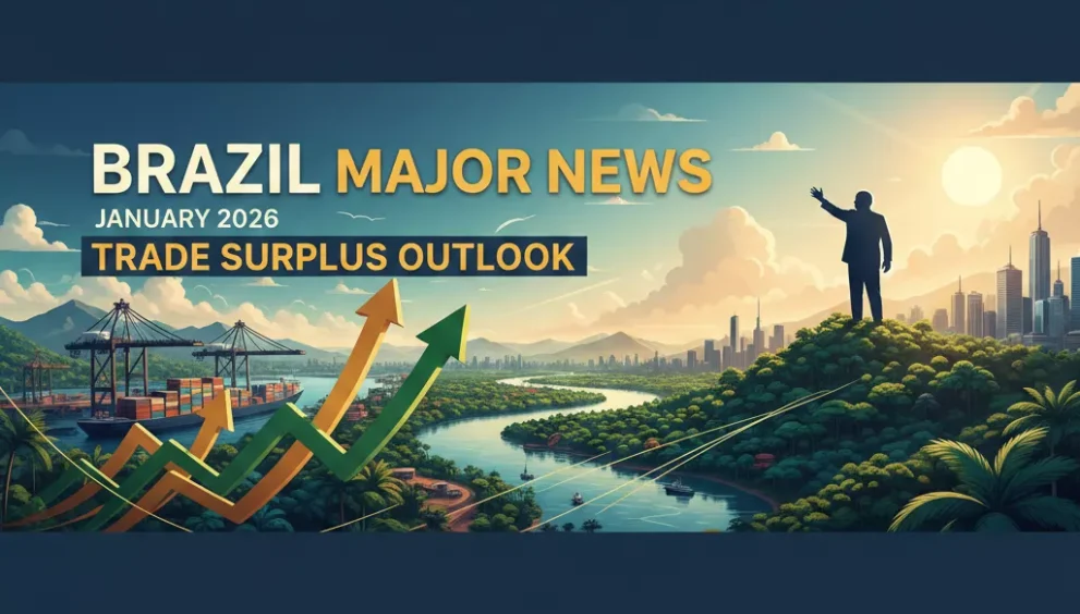 Brazil Major News January 2026: Trade Surplus Outlook, Lula’s