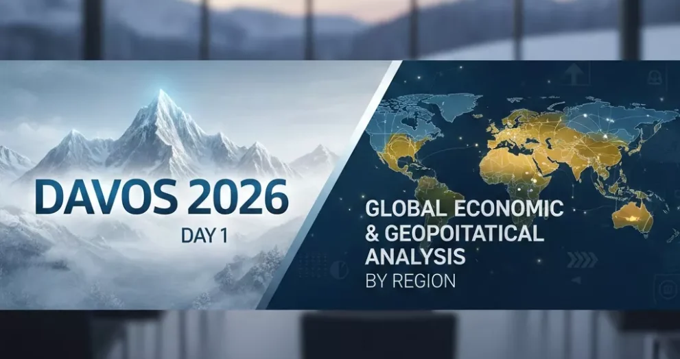 Davos 2026 Day 1: Global Economic & Geopolitical Analysis by Region