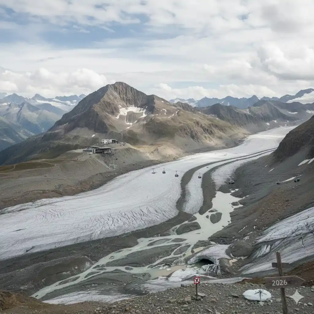Switzerland Glacier Crisis 2026: Tourism Warning & Melting Ice