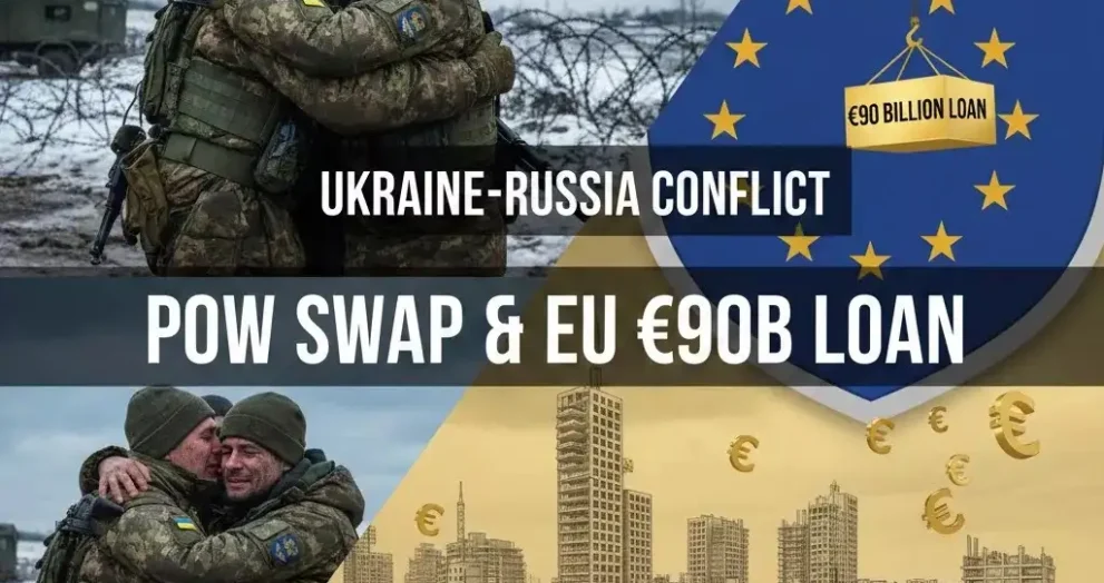 Ukraine-Russia Conflict: POW Swap & EU €90B Loan