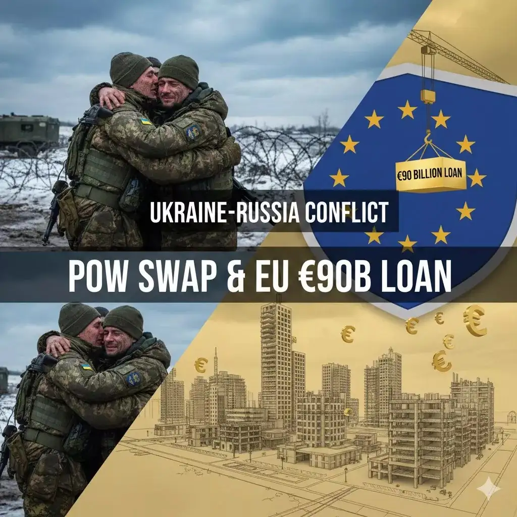 Ukraine-Russia Conflict: POW Swap & EU €90B Loan