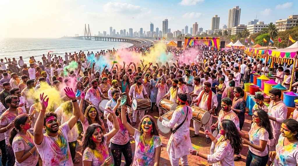 Holi 2026 Celebrations in Mumbai: Major Events and How Communities Are Preparing