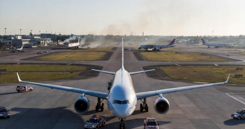 Dubai Airport Operations Halted After Drone Strike Ignites Fuel Tank Fire Amid Escalating Iran Conflict