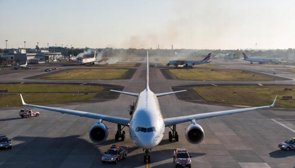 Dubai Airport Operations Halted After Drone Strike Ignites Fuel Tank Fire Amid Escalating Iran Conflict