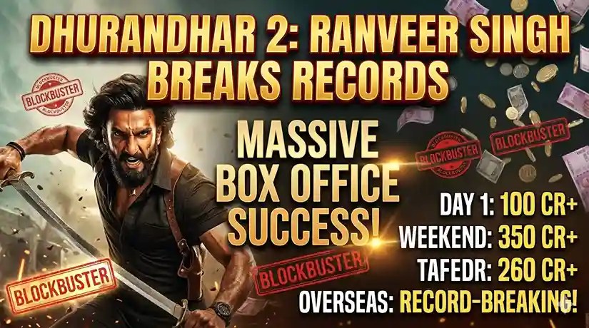 Dhurandhar 2 Crosses ₹1350 Cr Worldwide in 12 Days