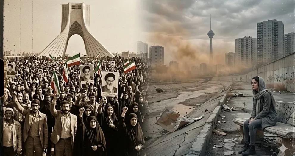 Iran 1979 vs 2026: From Islamic Revolution to Existential Crisis – The Full Story