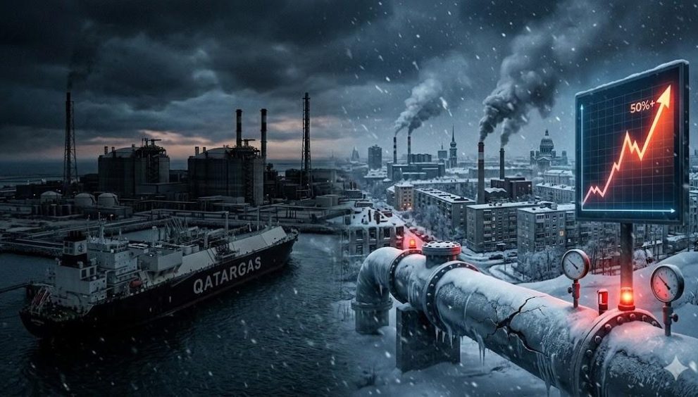 Qatar LNG Production Halt Triggers 50%+ Surge in European Natural Gas Prices – Winter Energy Crisis Escalates
