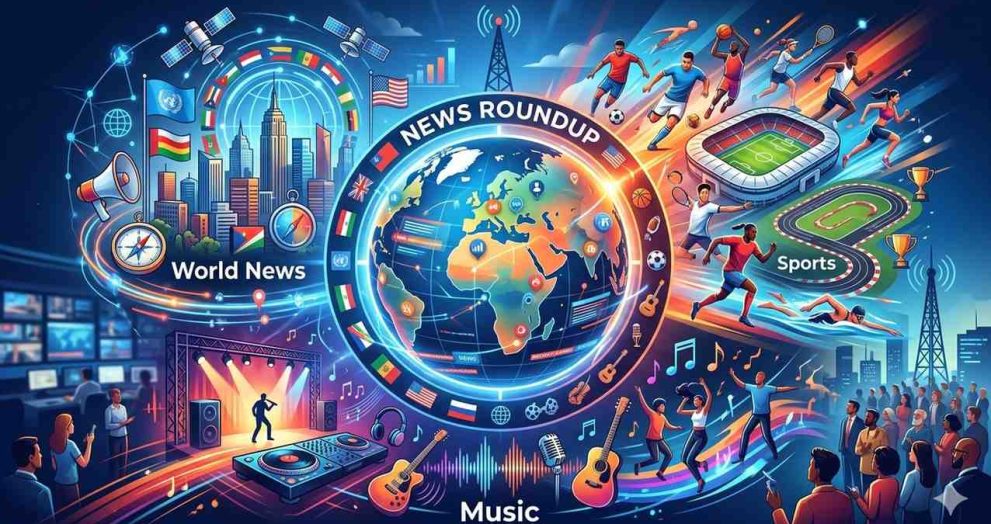 Global Weekly News Roundup (March 28 – April 3, 2026): World News, Sports & Music Highlights