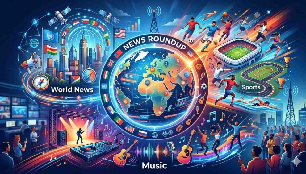 Global Weekly News Roundup (March 28 – April 3, 2026): World News, Sports & Music Highlights