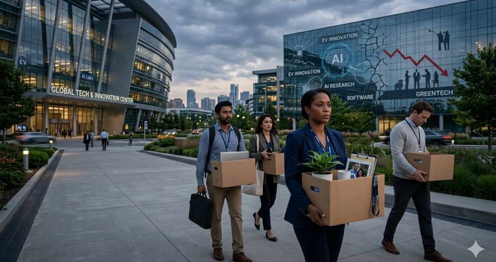 Global EV, AI, Software & Greentech Layoffs – April 2026 Update: Tech Sector Restructuring Hits Workers Worldwide