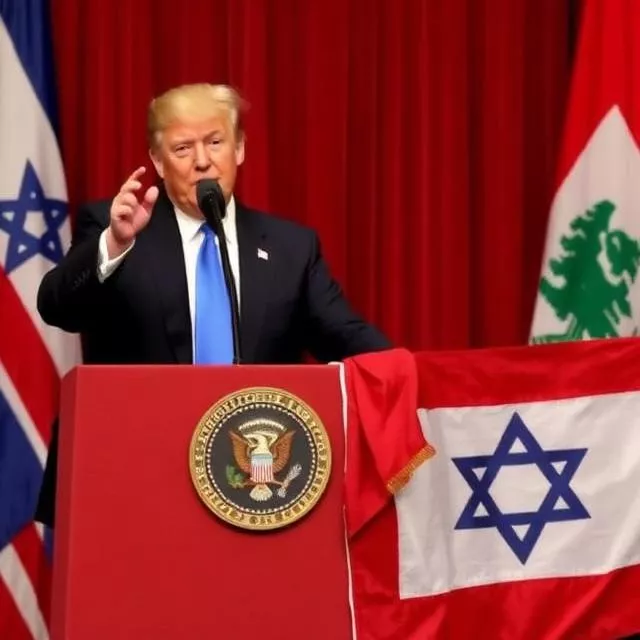 Trump Announces Israel-Lebanon Ceasefire