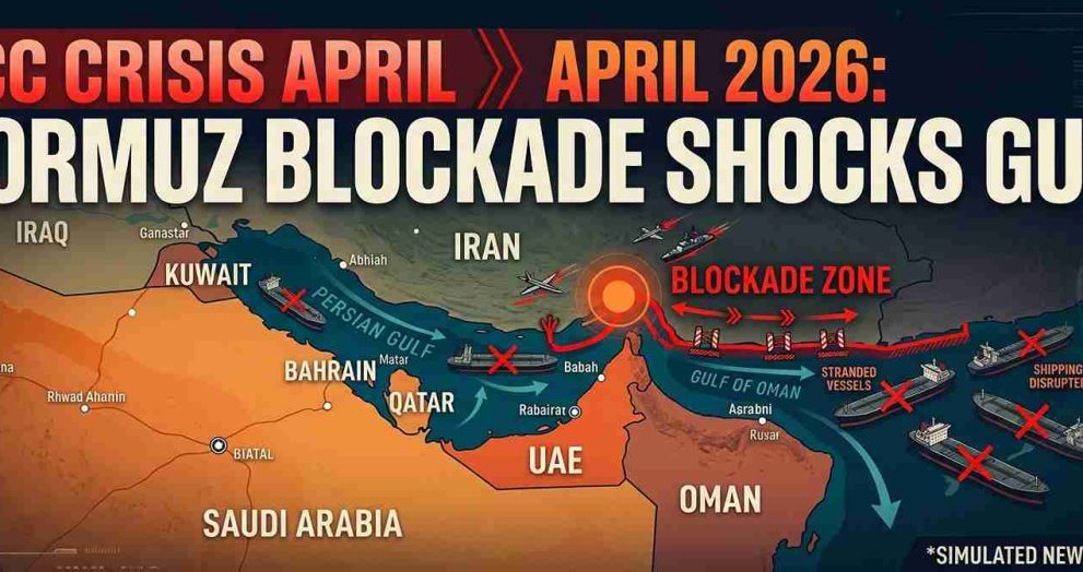GCC Crisis April 2026: Hormuz Blockade Shocks Gulf