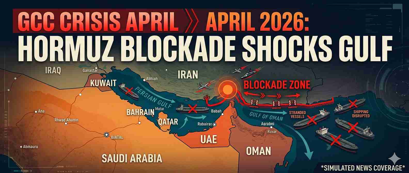 GCC Crisis April 2026: Hormuz Blockade Shocks Gulf