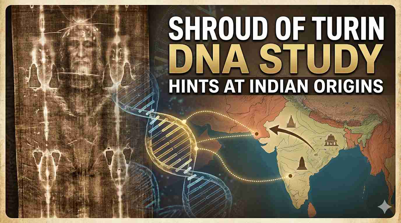 Shroud of Turin DNA Study Hints at Indian Origins