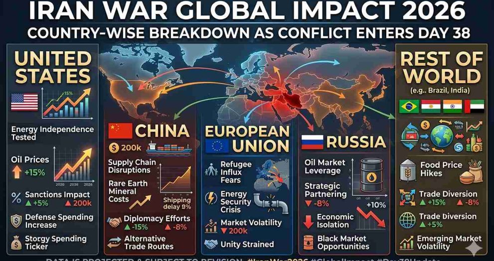 Iran War Global Impact: Country-Wise Breakdown