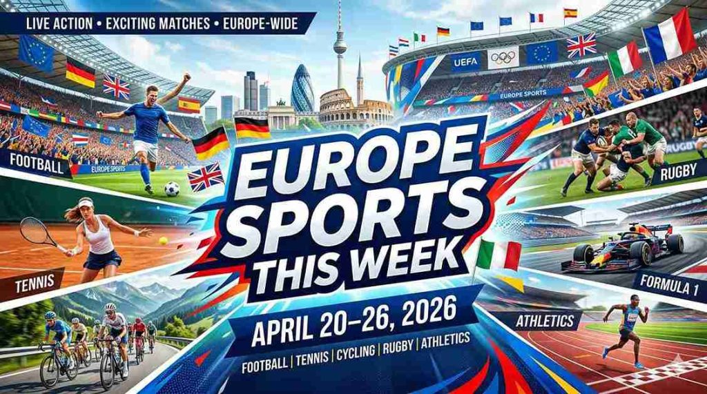 Europe Sports: UCL, Madrid Open & MotoGP