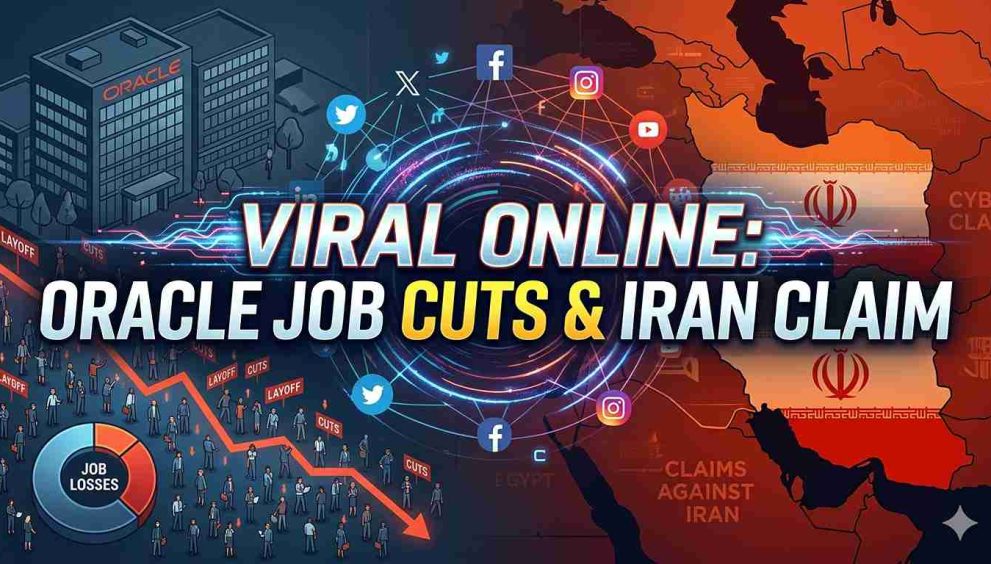 Layoffs at Oracle Trigger Reactions to Iran Claim