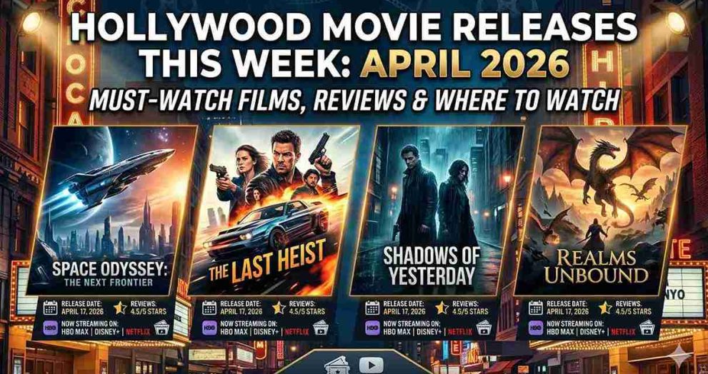 Hollywood Releases April 2026: Top Films to Watch