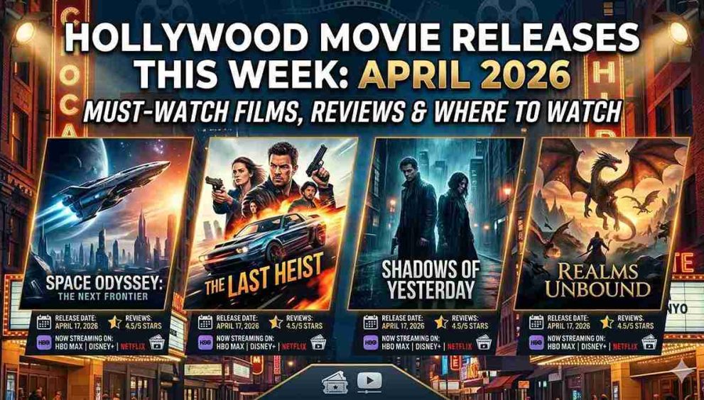 Hollywood Releases April 2026: Top Films to Watch