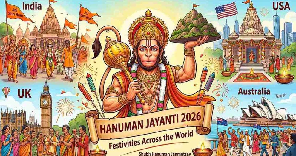 Hanuman Jayanti 2026: Festivities Across the World