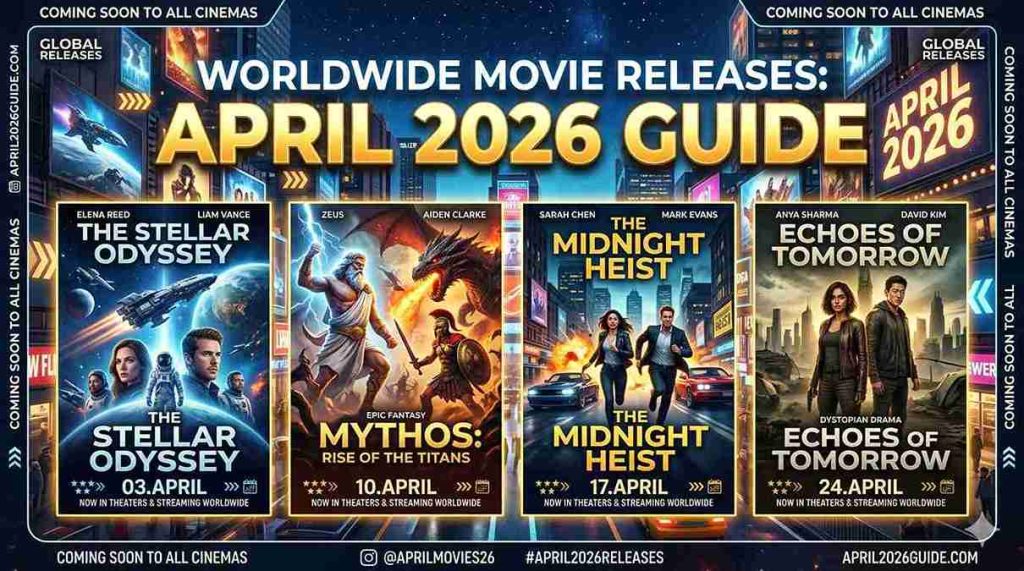 Worldwide Movie Releases: April 2026 Guide