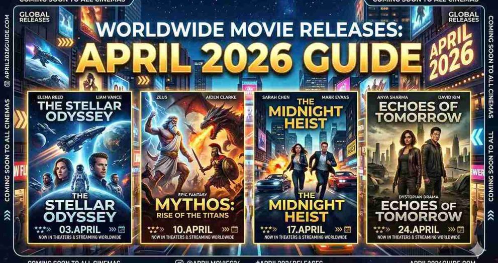 Worldwide Movie Releases: April 2026 Guide