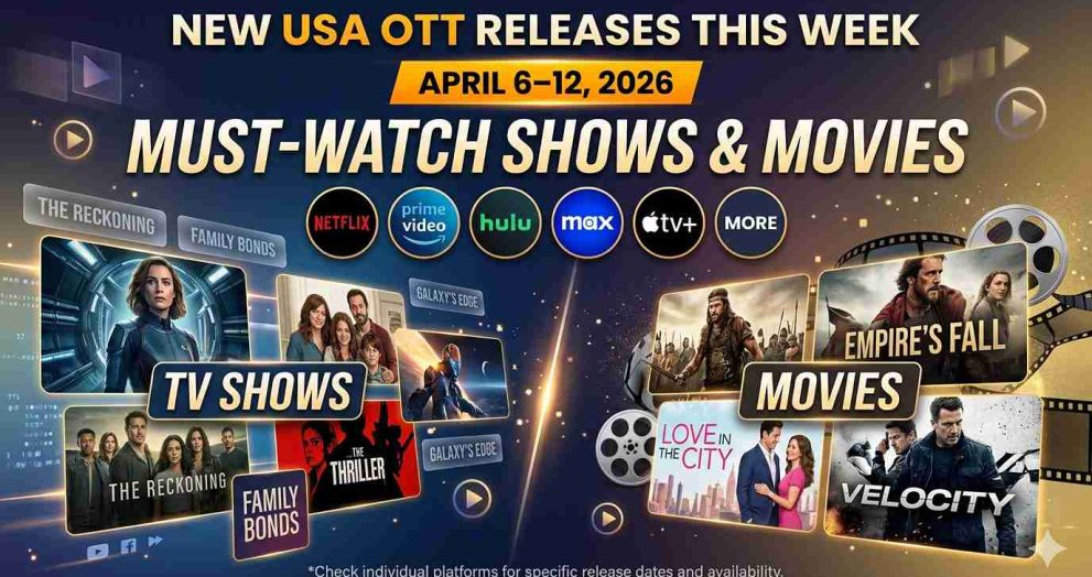 OTT Releases April 6–12, 2026: Global Watchlist