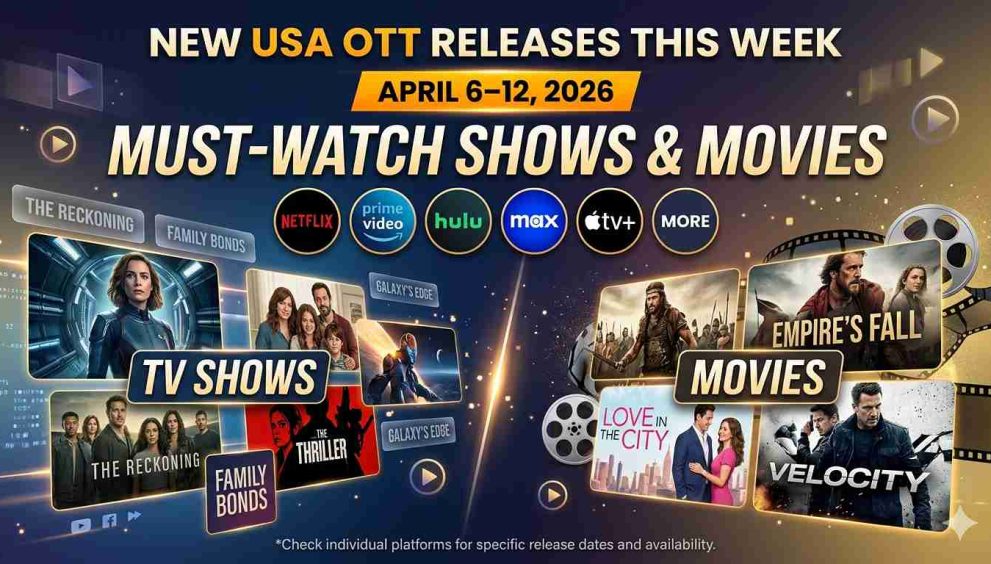 OTT Releases April 6–12, 2026: Global Watchlist