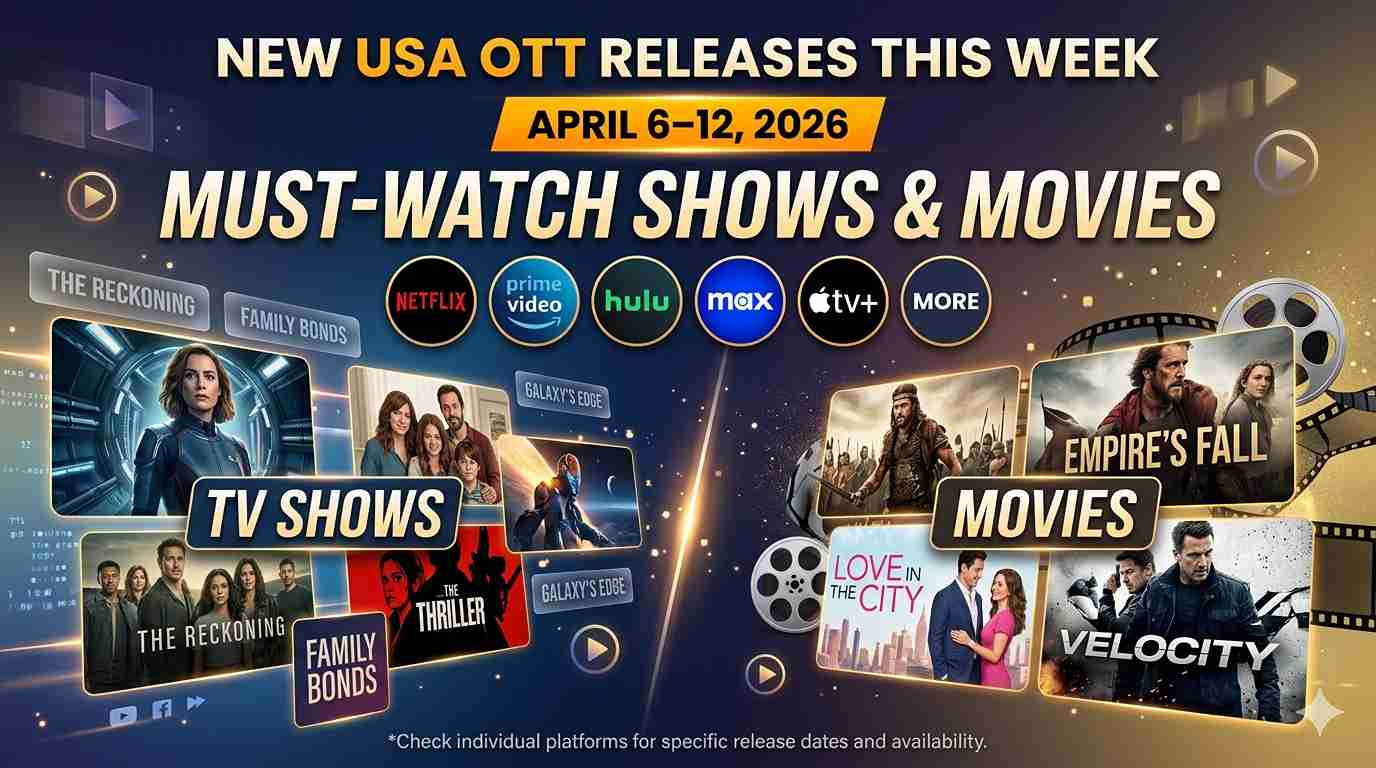 OTT Releases April 6–12, 2026: Global Watchlist
