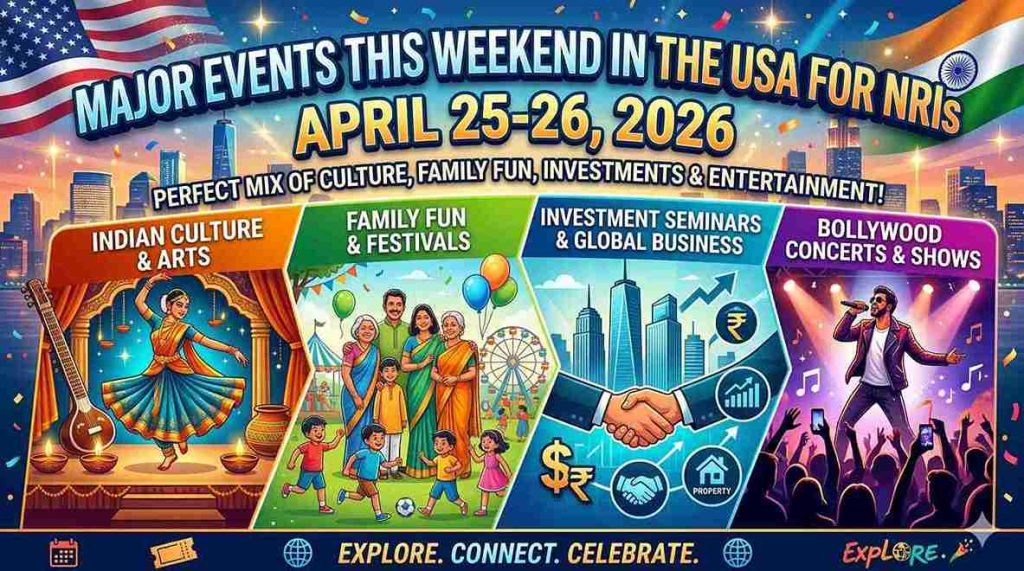 April 25–26 USA Events Every NRI Should Know