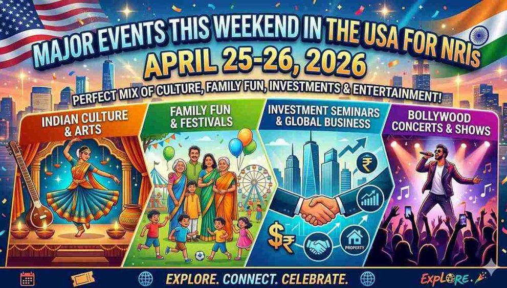 April 25–26 USA Events Every NRI Should Know