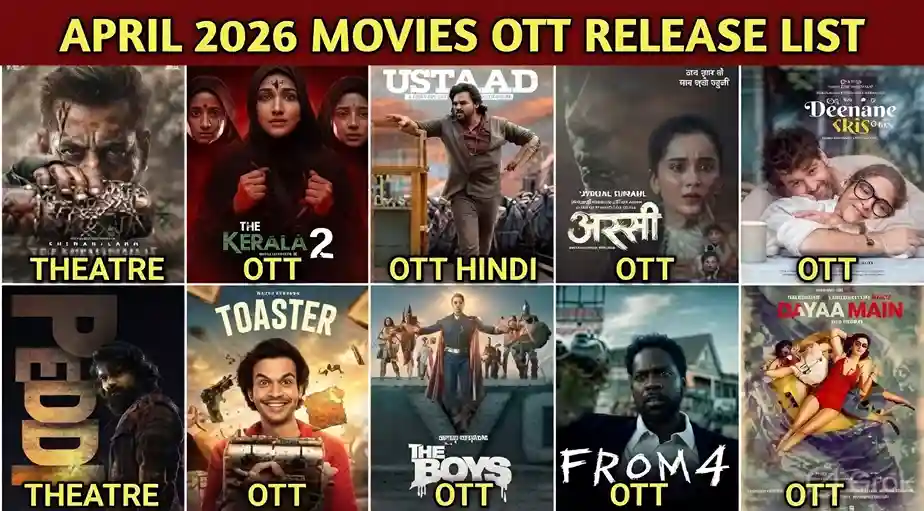 Hollywood OTT Releases Apr 2026: Global Picks